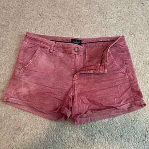 American Eagle Burgundy Red size 10 shorts